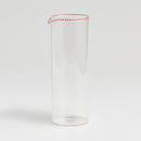 Transparentný vianočný džbán vyrobený z borosilikátového skla. 