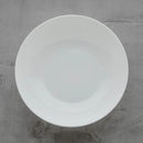 Biely hlboký tanier,