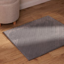 Sivá polyesterová predložka