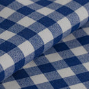 Modrá bavlnená štóla.