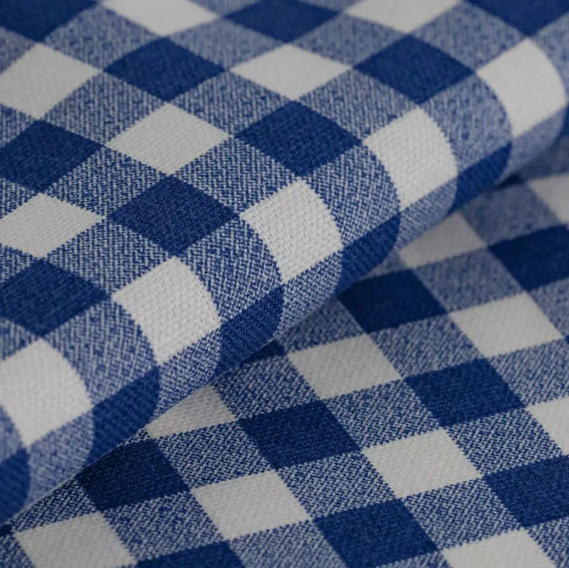 Modrá bavlnená štóla.