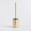 Zlatá mramorová WC kefa.