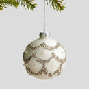 Biela vianočná ozdoba