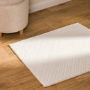 Béžová polyesterová predložka. 