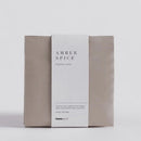 Béžové vonné sáčky.