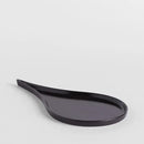 Čierna porcelánová tácka. 