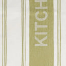 Zelená sada kuchynských utierok.