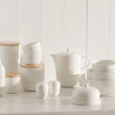 Biela sada troch misiek z tvrdeného porcelánu. 