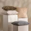 Zelená obliečka na vankúš. 