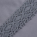 Sivá bavlnená štóla. 