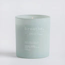 Zelená vonná sviečka.