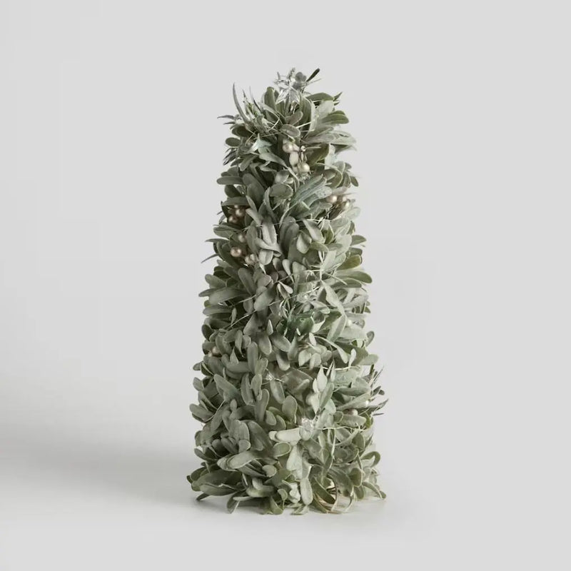 Zelená vianočná dekorácia LED.