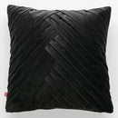 Čierna polyesterová obliečka na vankúš.