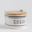 Biela porcelánová cukornička. 