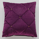 Fialová polyesterová obliečka na vankúš.