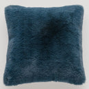 Modrá polyesterová obliečka na vankúš.