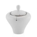 Biela porcelánová cukornička.