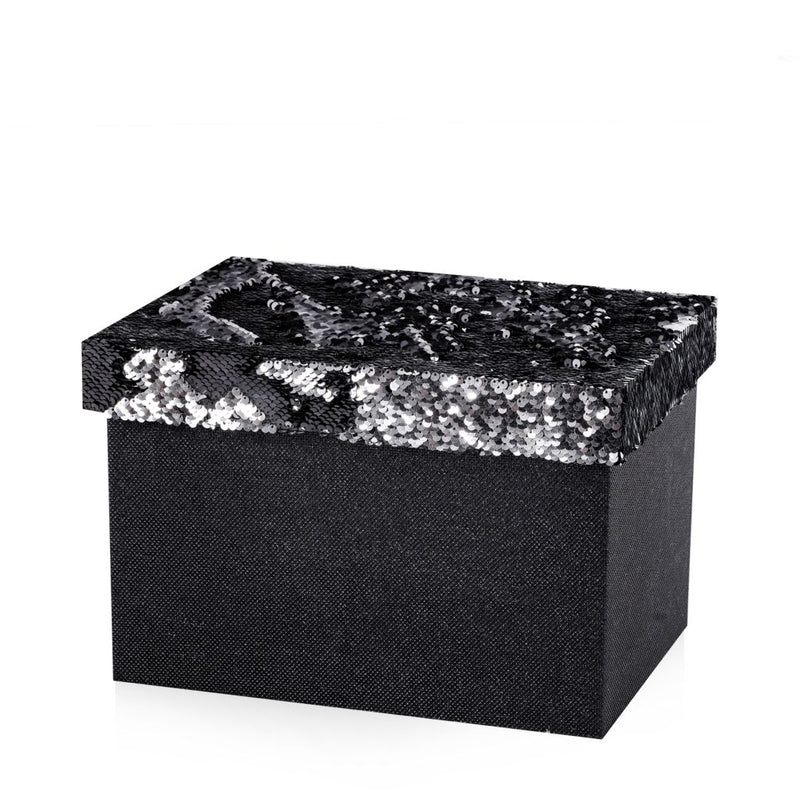 Čierny úložný box