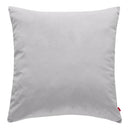 Sivá polyesterová obliečka na vankúš.