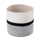 Viacfarebný úložný košík.