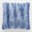 Modrá polyesterová obliečka na vankúš.