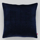 Modrá polyesterová obliečka na vankúš