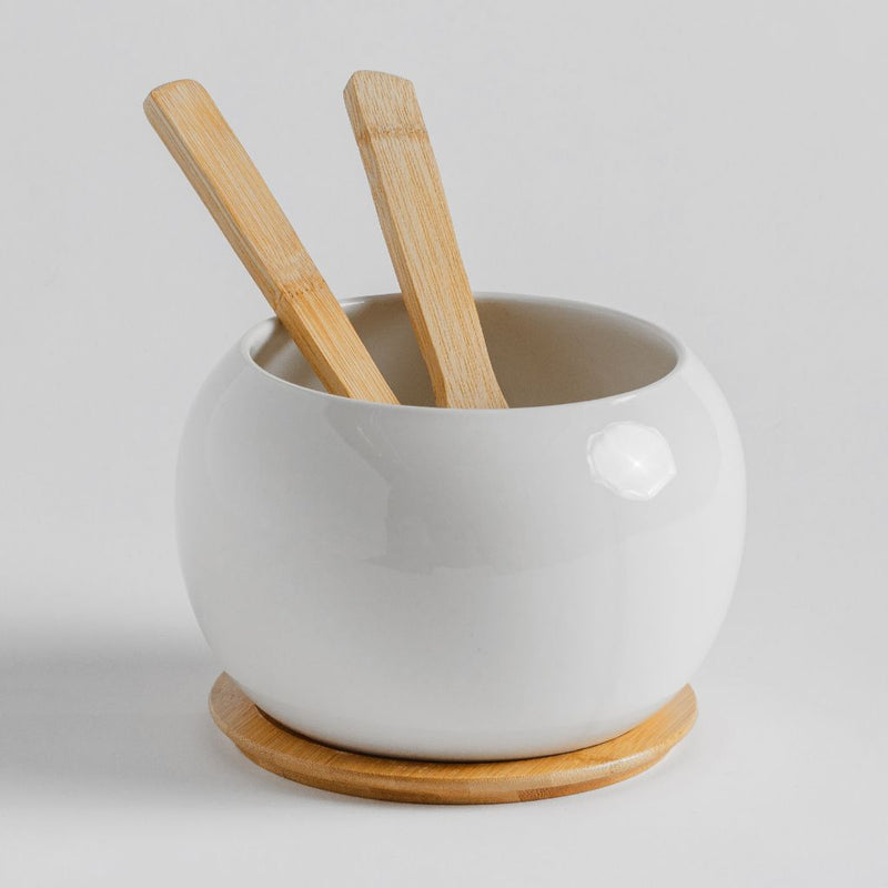 Bowl on a wooden base SMALON
