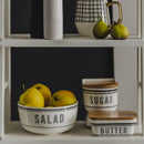 Biela porcelánová cukornička. 