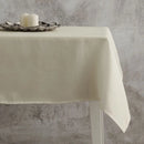 Béžový ľanový obrus.