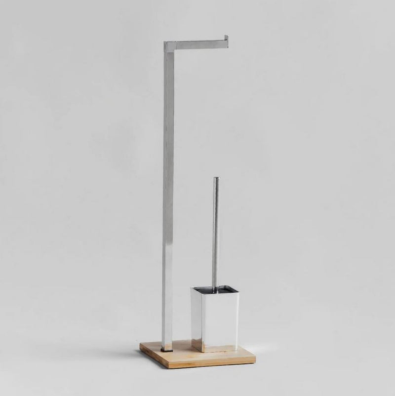 Paper stand with toilet brush BAMBUSITO