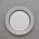 Biely porcelánový dezertný tanier